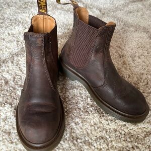 Dr. Martens Brown Leather Boots